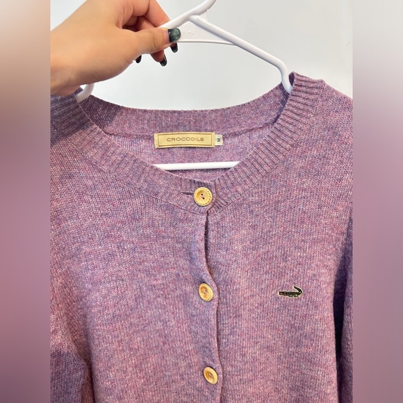 Crocodiles wool cardigan - Picture 4 of 6